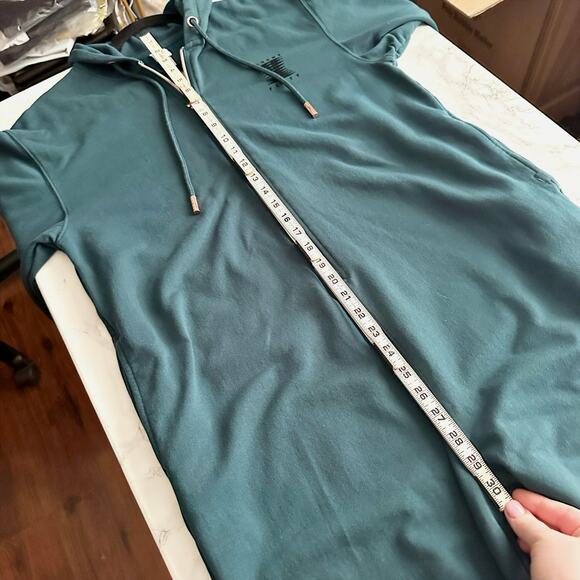 Savage x Fenty Forever SavageShowgirl Hooded Jumpsuit HunterGreen size medium - Picture 13 of 13